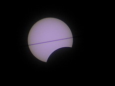 Солнечное затмение 3.10.2005 13ч. 36мин.