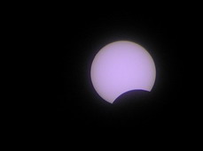 Солнечное затмение 3.10.2005 13ч. 50мин.