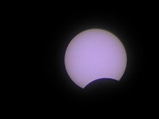Солнечное затмение 3.10.2005 13ч. 55мин.
