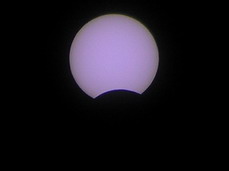 Солнечное затмение 3.10.2005 14ч. 04мин.