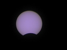 Солнечное затмение 3.10.2005 14ч. 04мин.