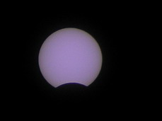 Солнечное затмение 3.10.2005 14ч. 06мин.