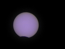 Солнечное затмение 3.10.2005 14ч. 18мин.