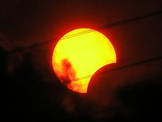 Солнечное затмение 3.10.2005 13ч. 24мин.